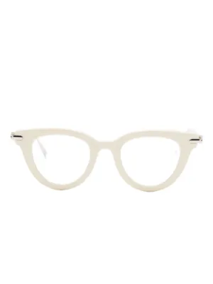 Megane And Me Carrie Glasses | White | FARFETCH RO