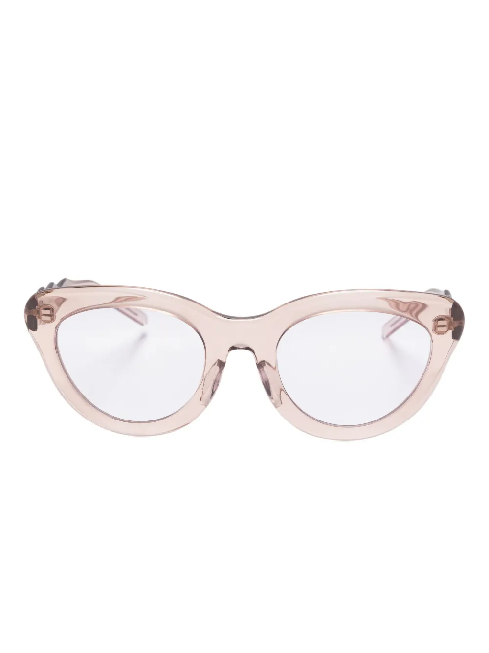 Megane and Me Brook cat-eye sunglasses Beige