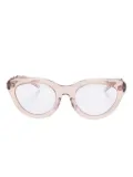 Megane and Me Brook cat-eye sunglasses - Neutrals