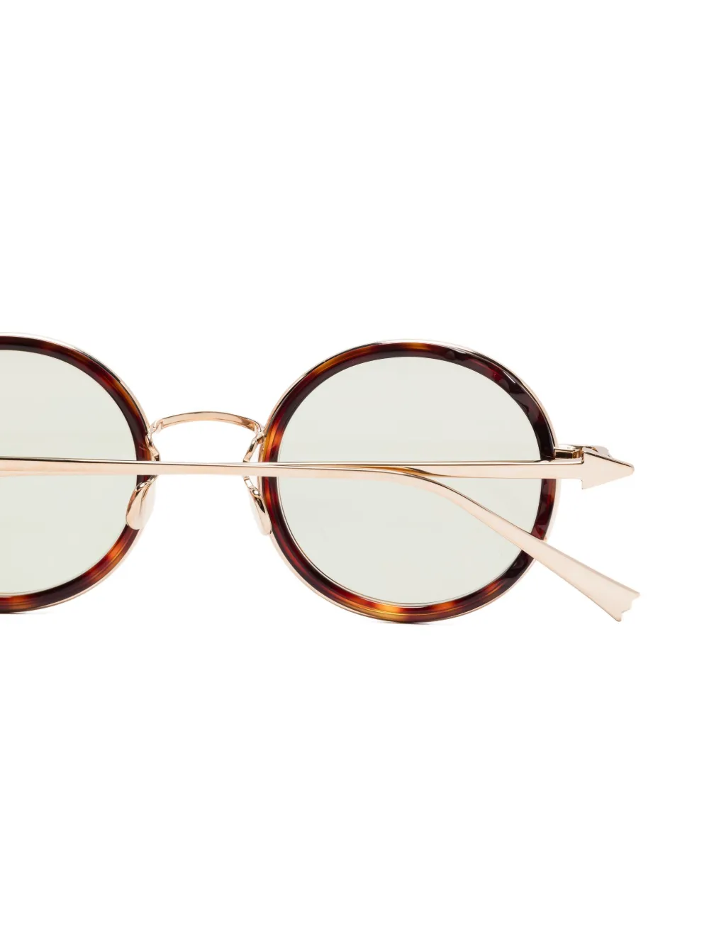 Megane and Me Rachel tortoiseshell-pattern sunglasses Bruin