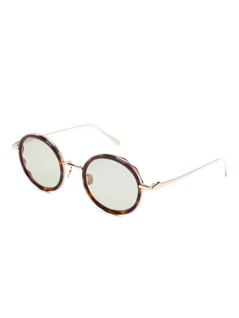 Megane and Me Rachel tortoiseshell-pattern sunglasses Bruin