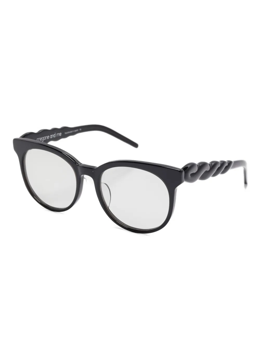 Megane and Me Olive braided-temple glasses | Men | Image 2