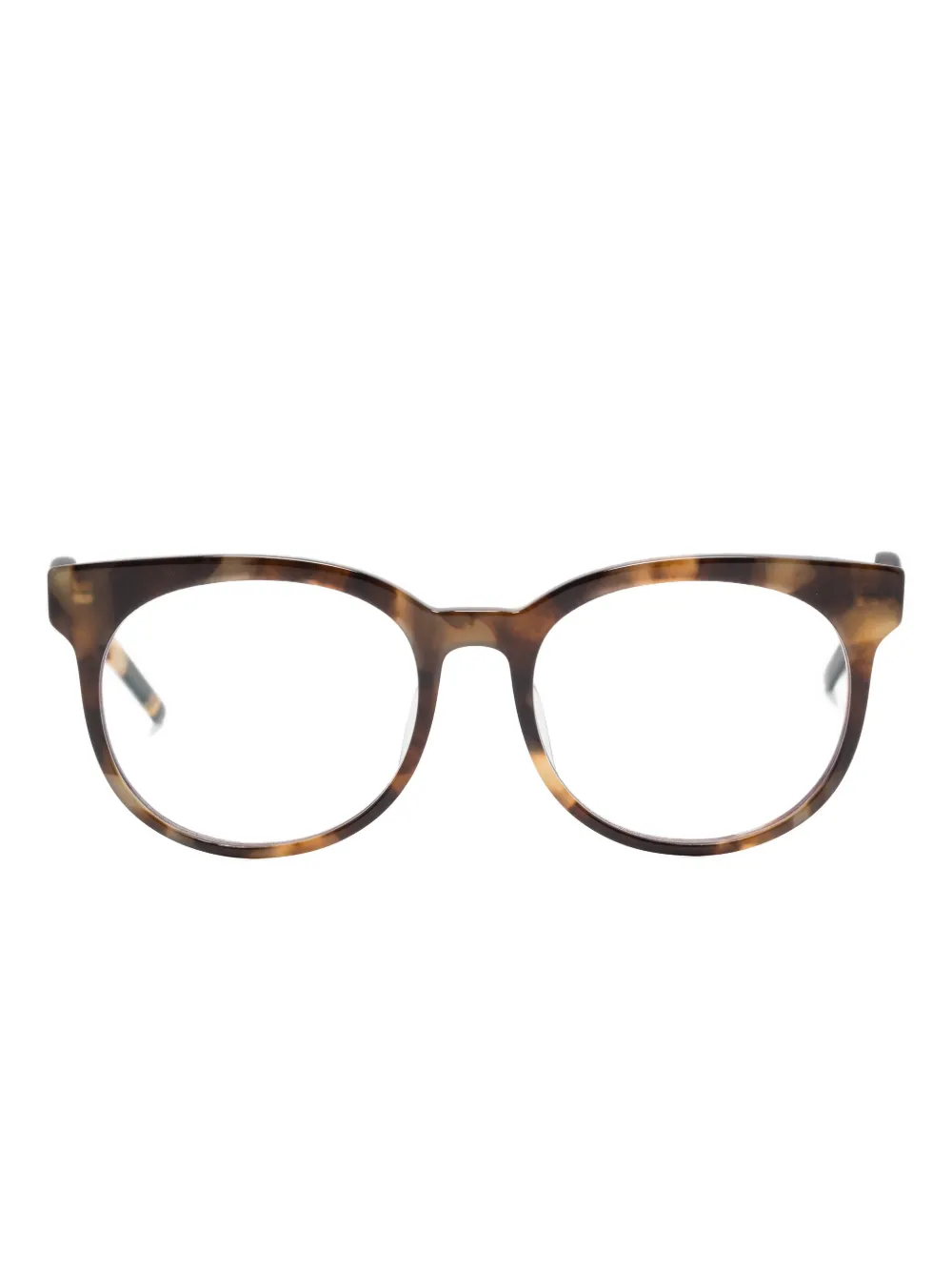 Megane and Me Zonnebril met schildpadschild-design Bruin