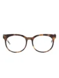 Megane and Me tortoiseshell-pattern glasses - Brown