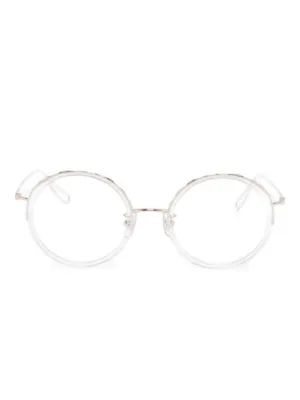 Megane And Me Carrie Glasses | White | FARFETCH RO