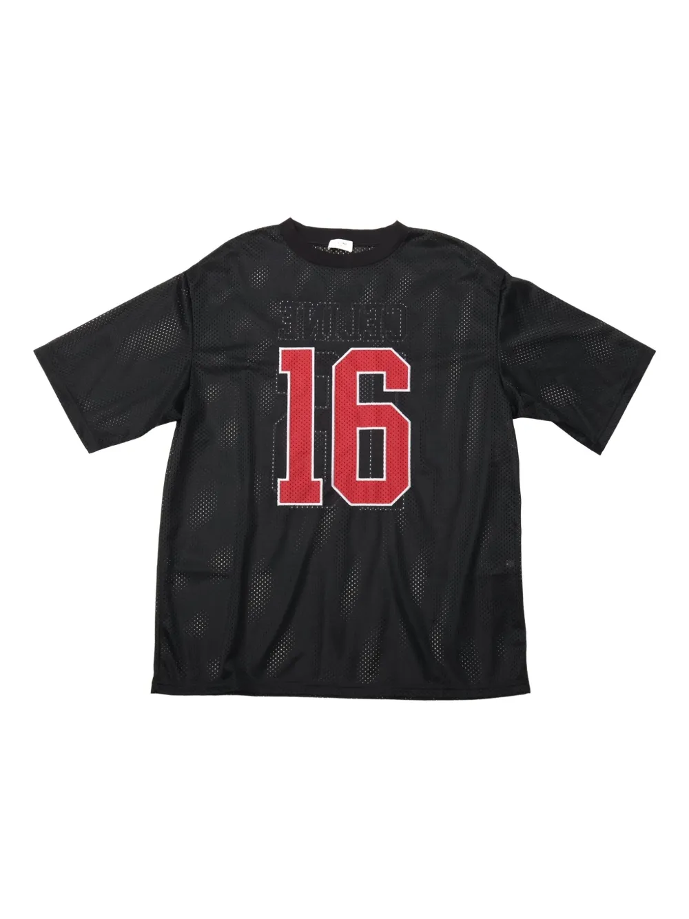Céline Pre-Owned mesh-design T-shirt | Black | Image 1
