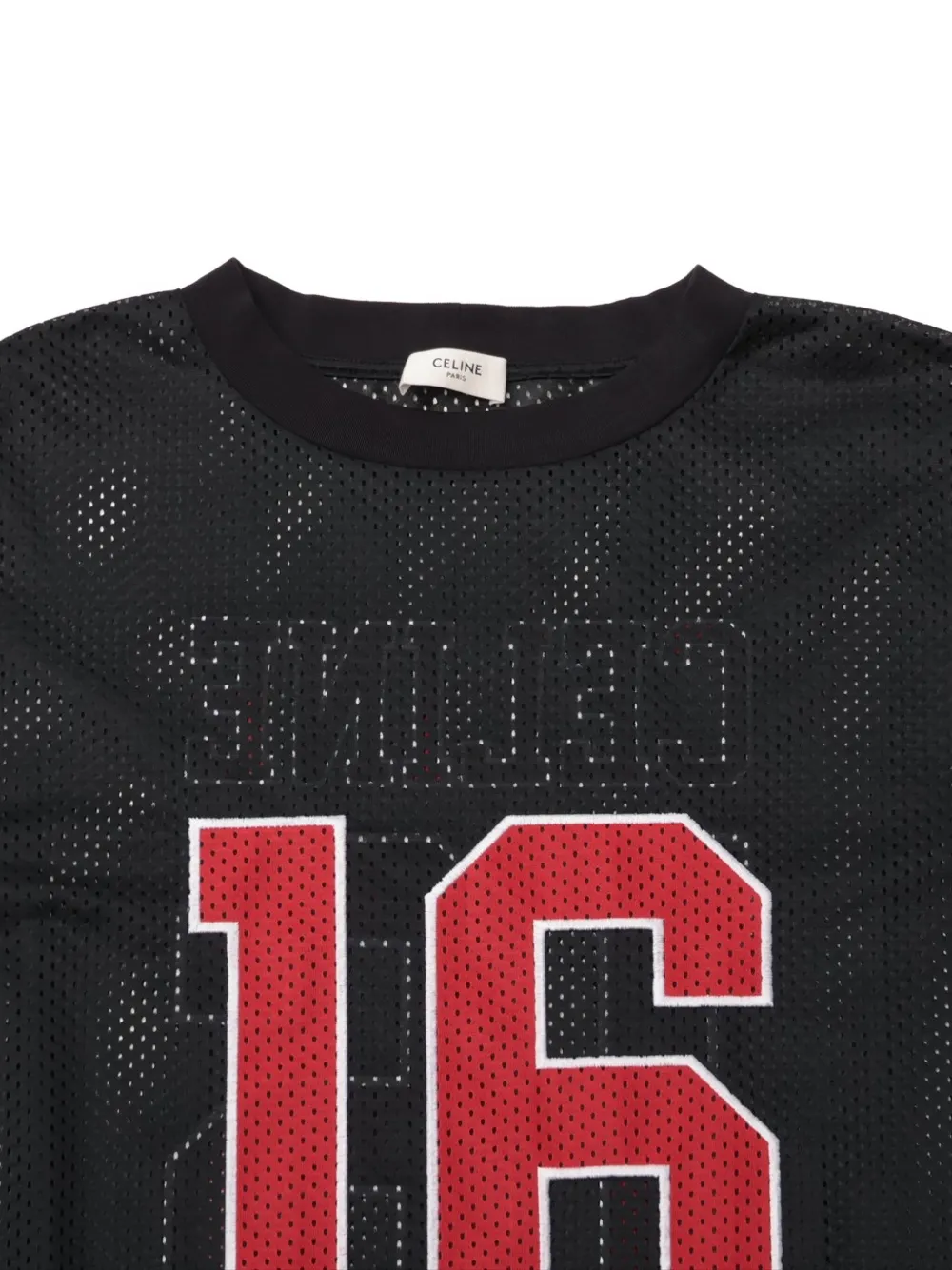 Pre-owned Celine Mesh-design T-shirt