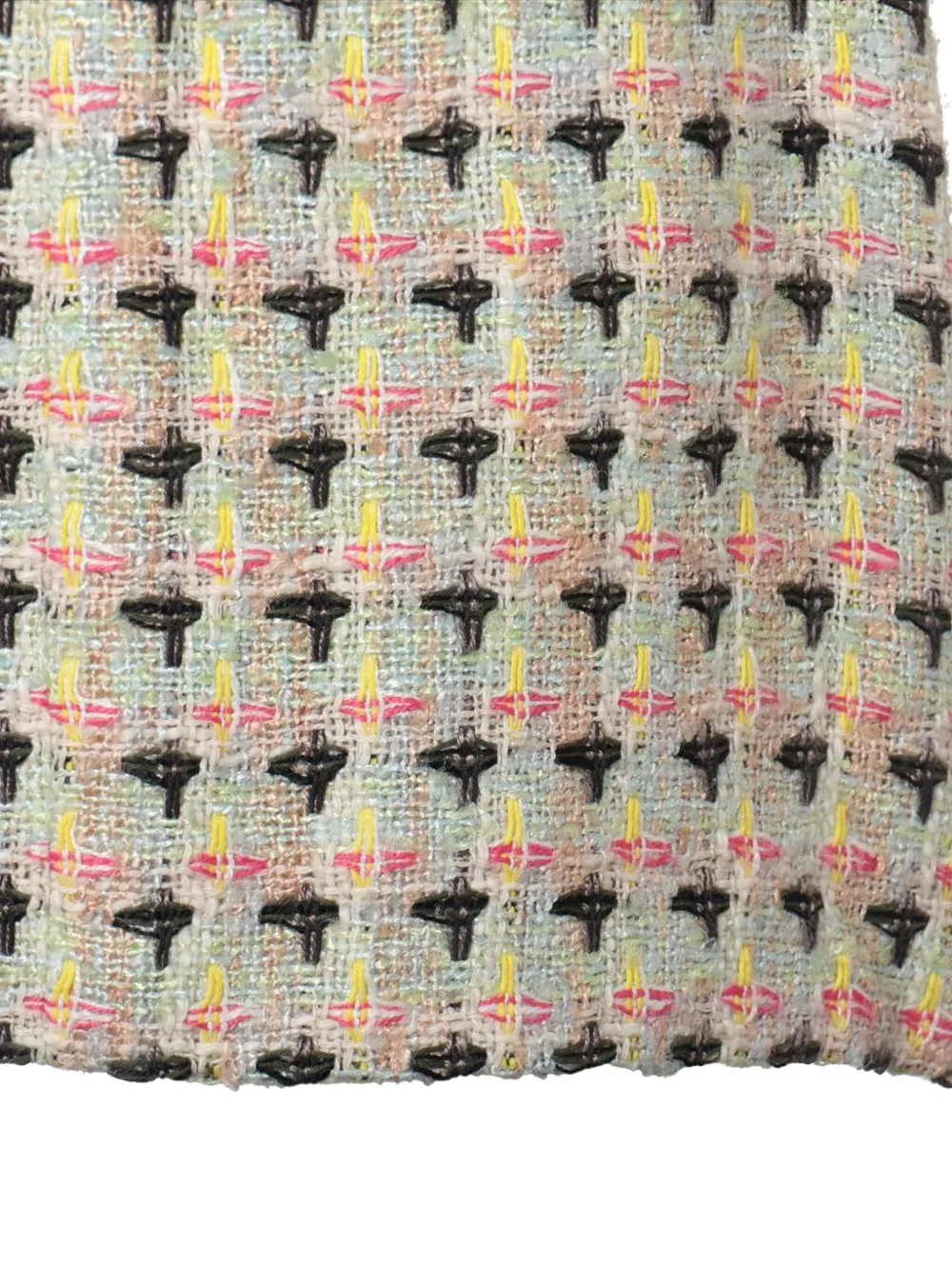 Pre-owned Chanel Tweed Patterned Mini Skirt