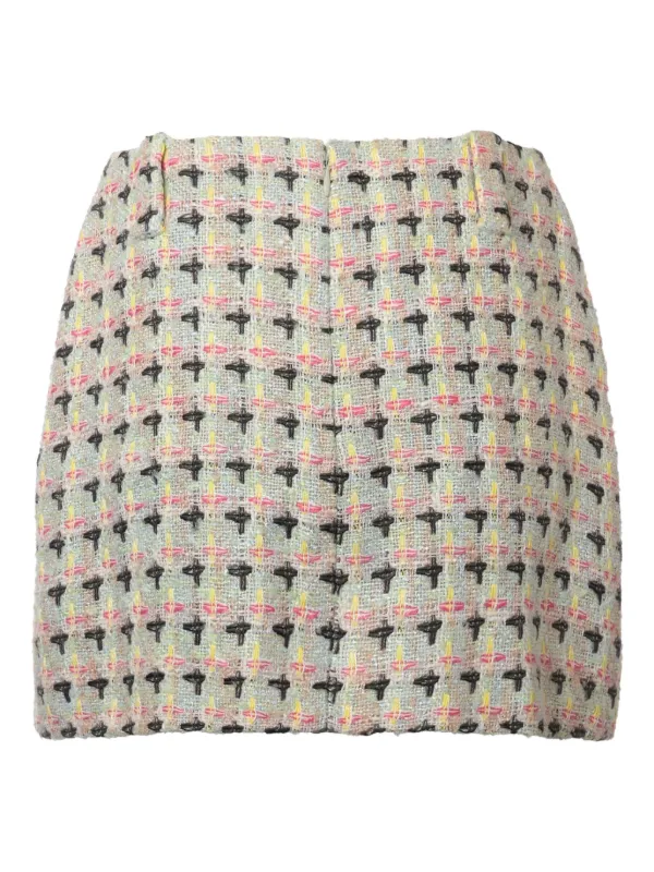 CHANEL ツイード ミニスカート 34 CHANEL ツイード ミニスカート 34