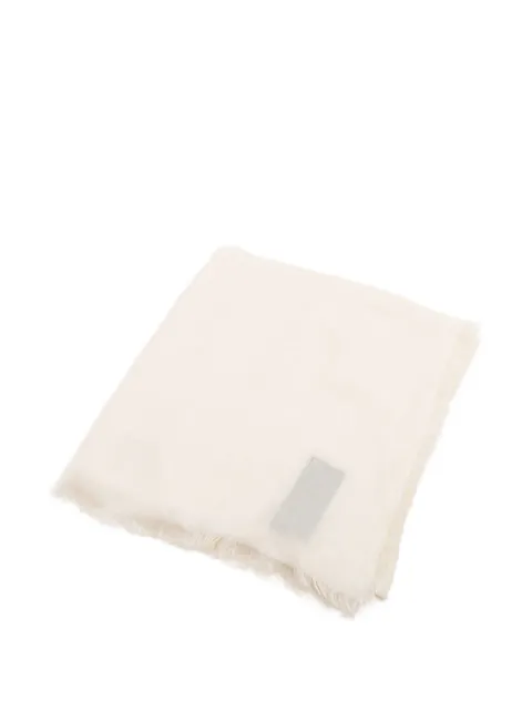 Gucci Pre-Owned silk fringe scarf