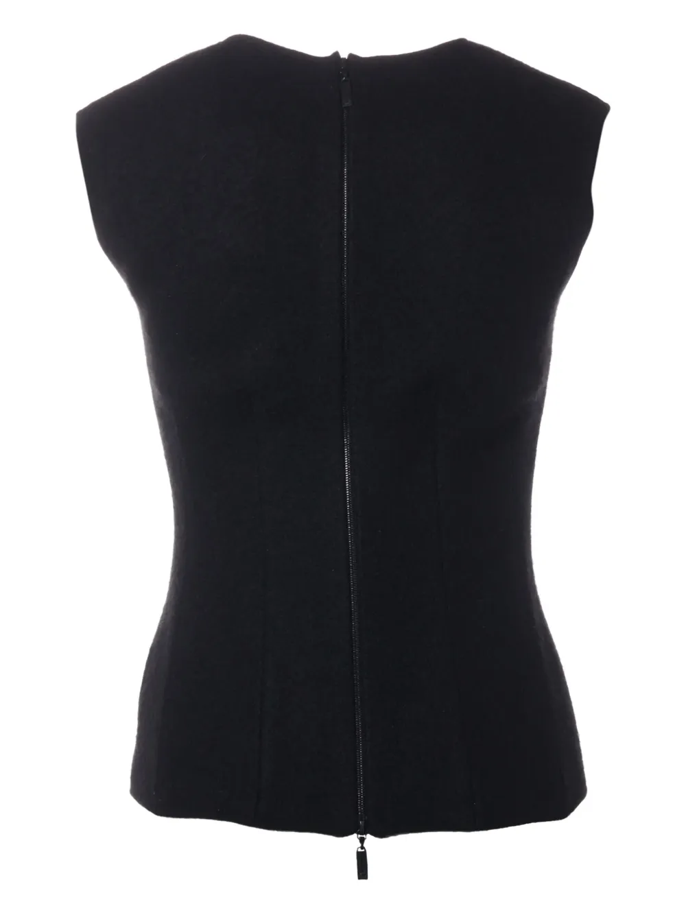 CHANEL Pre-Owned sleeveless floral-motif top | Vests & Tank Tops | Image 2