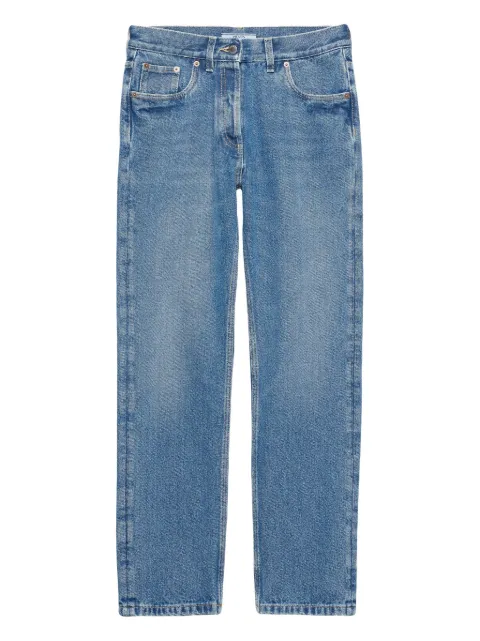 Prada logo-plaque jeans