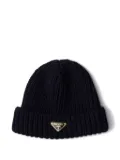 Prada wool beanie - Blue