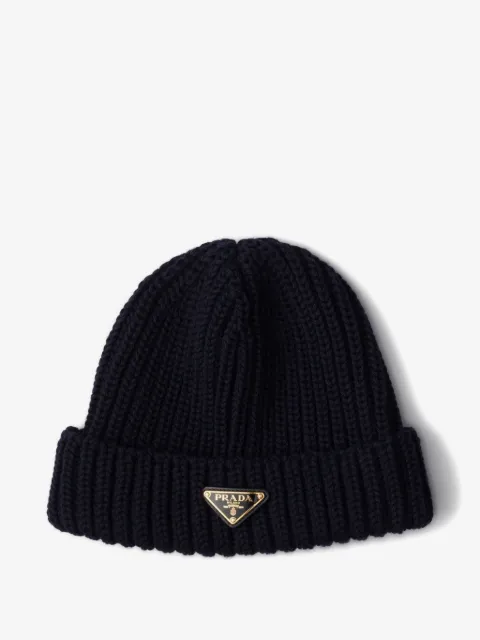 Prada wool beanie