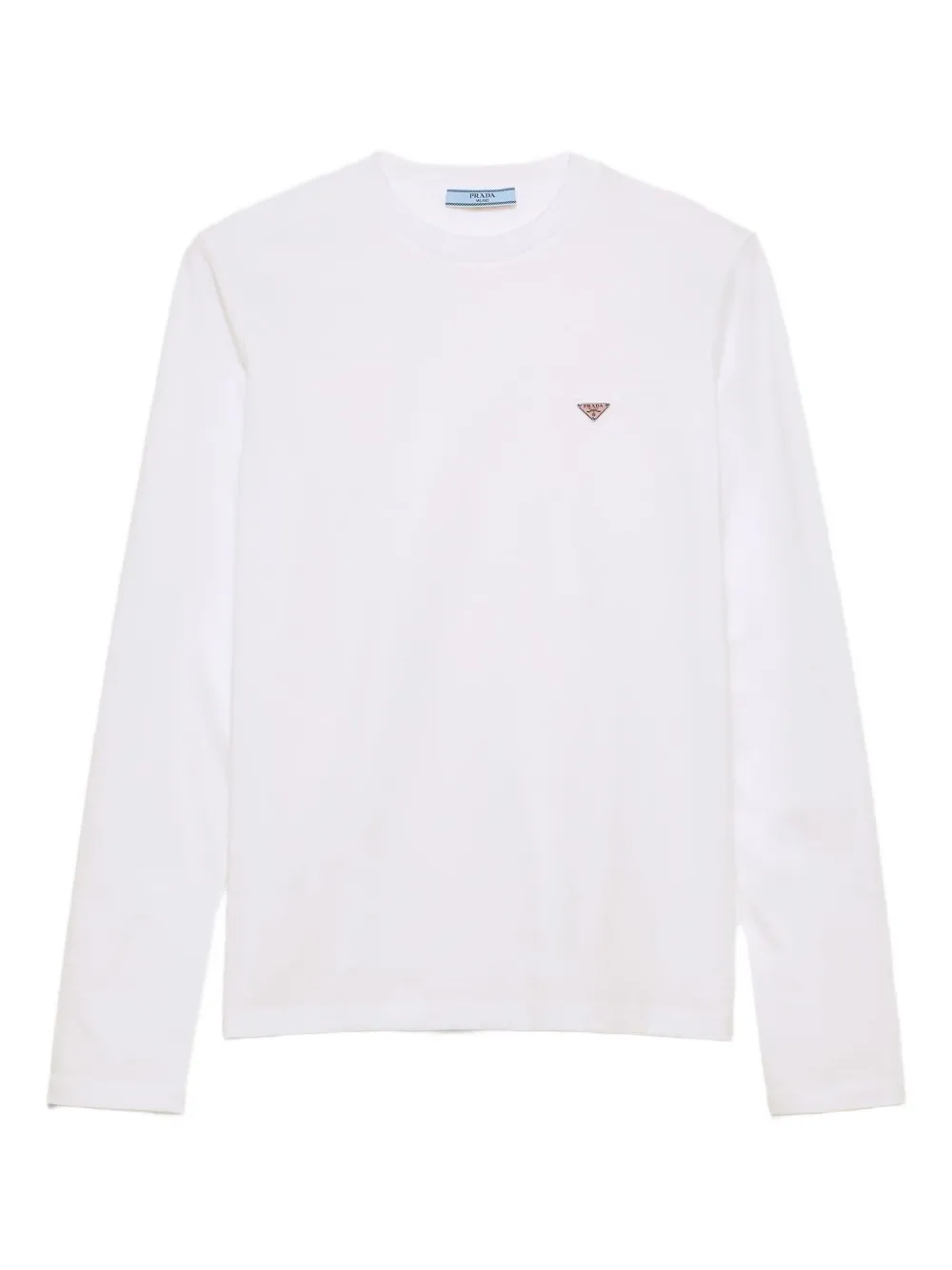 Prada Jersey T-shirt Wit