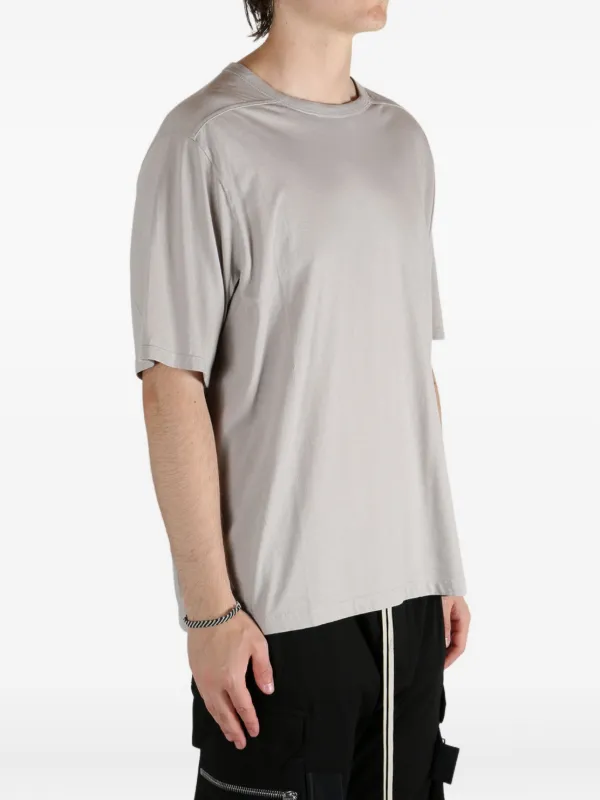 Rick Owens Brad short-sleeve crew-neck T-shirt | グレー | FARFETCH JP