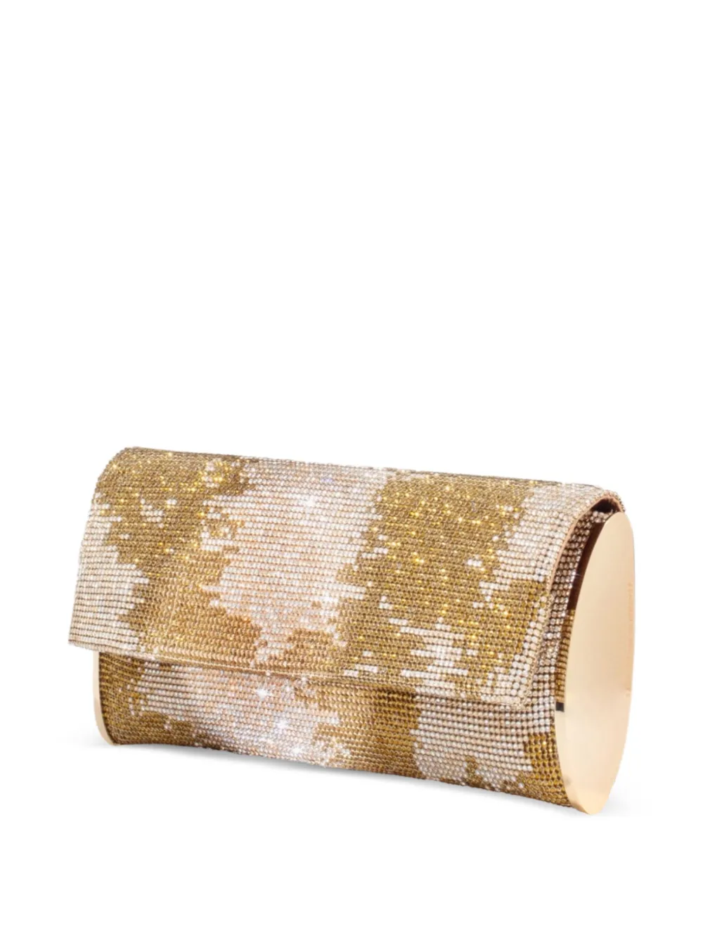 Benedetta Bruzziches Kate kleine clutch verfraaid met kristallen - Beige