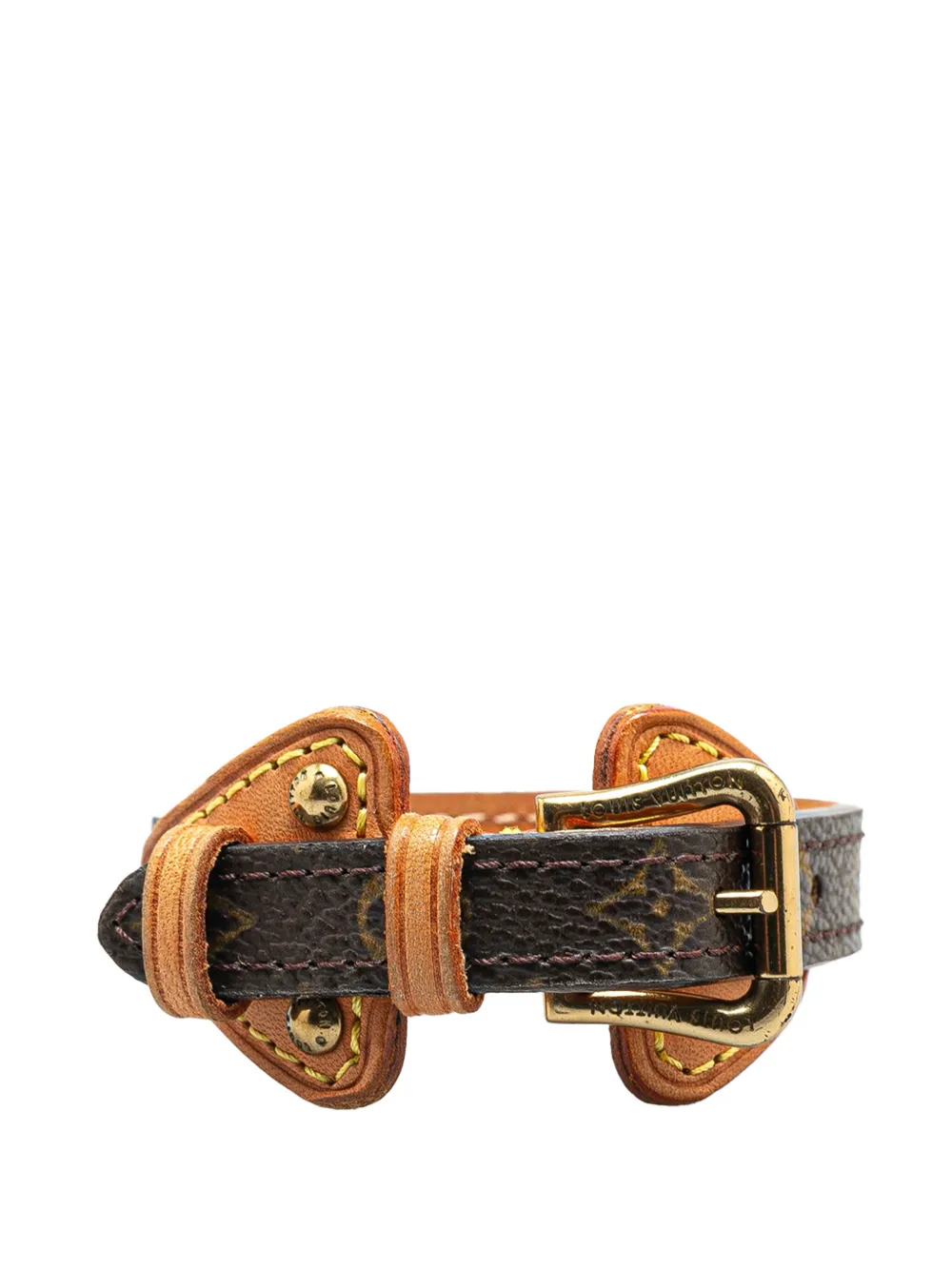Louis Vuitton Pre-Owned 2004 モノグラム テダ コスチューム ブレスレット - ブラウン Louis Vuitton Pre-Owned 2004 モノグラム テダ コスチューム ブレスレット - ブラウン