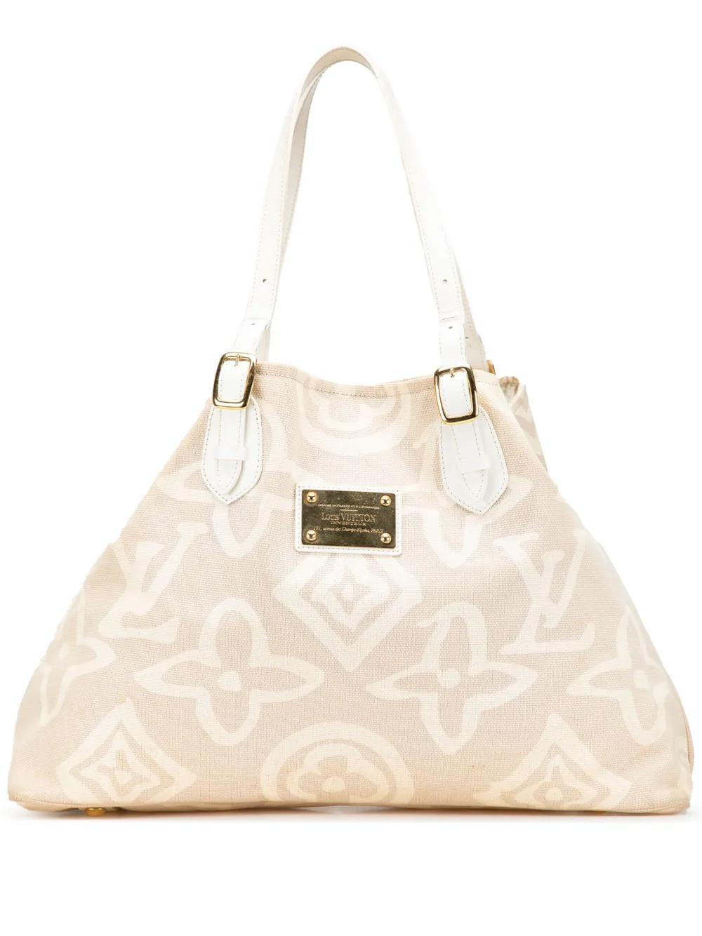 Pre-owned Louis Vuitton 2008 Monogram Tahitienne Cabas Gm Tote Bag
