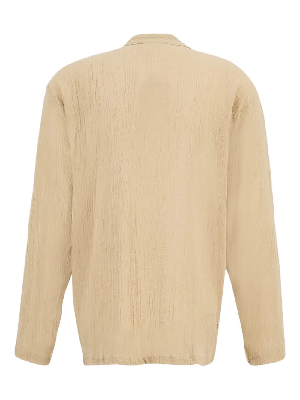 SPIRITUM TULUM button-up cotton- gauze T-shirt | T-Shirts | Image 2