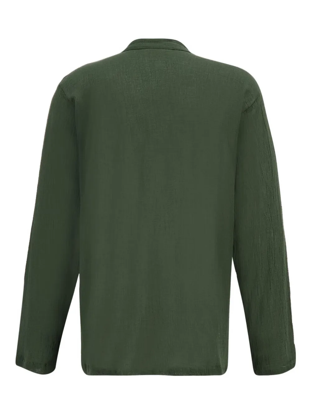 SPIRITUM TULUM button-down cotton-gauze shirt | Image 2