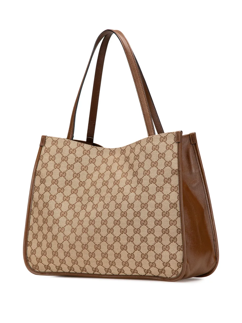 Gucci Pre-Owned 2016-2025 GGキャンバス ホースビット 1955