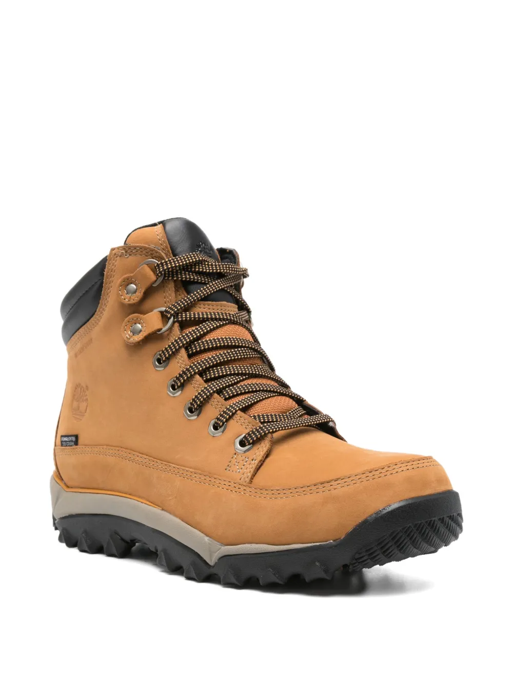Timberland Rime Ridge padded-ankle lace-up hiking boots Brown