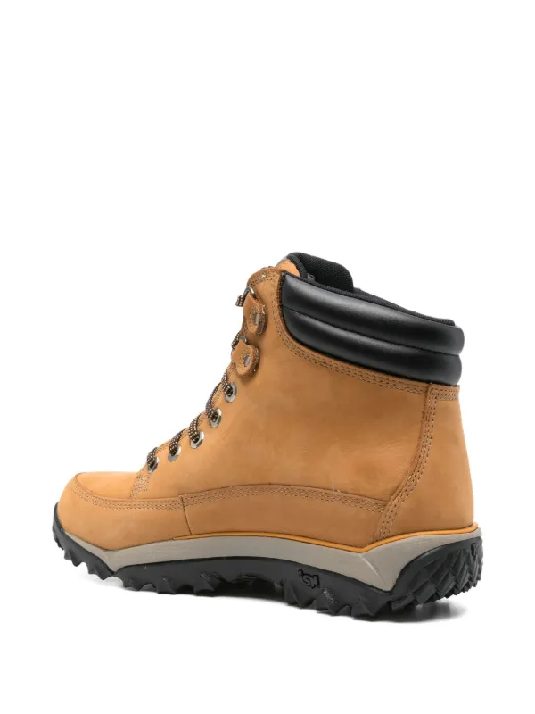 Timberland Tan Leather Lace-Up Hiking Boots TIMBERLAND Euro Hiker Mid Lace-Up Boot TB0A28GY754 - Karmaloop main image 3