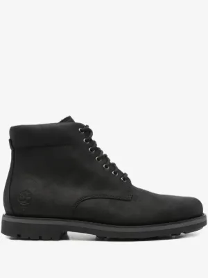 Polo Ralph Lauren lace-up Leather Boots | Black | FARFETCH display picture 1