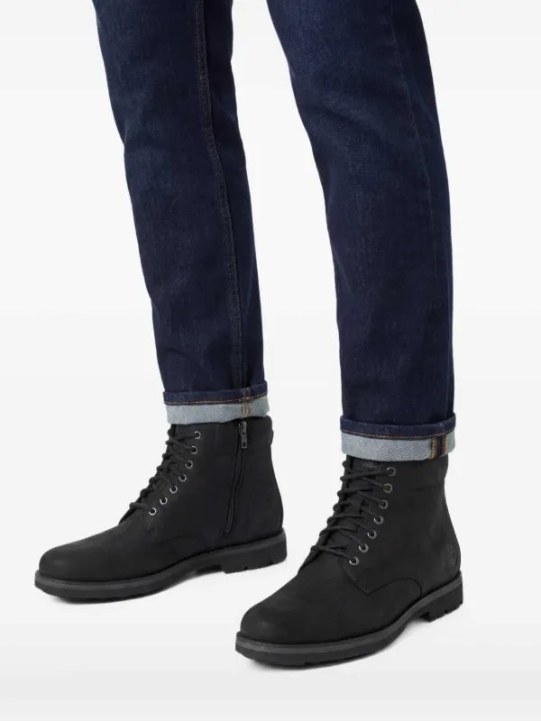 Timberland Alden Brook lace-up Zip Hiking Boots | Black | FARFETCH OM