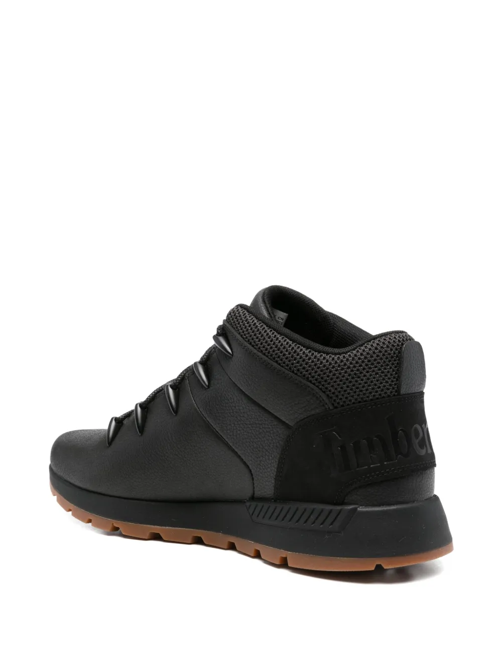 Timberland leather lace-up boots Black