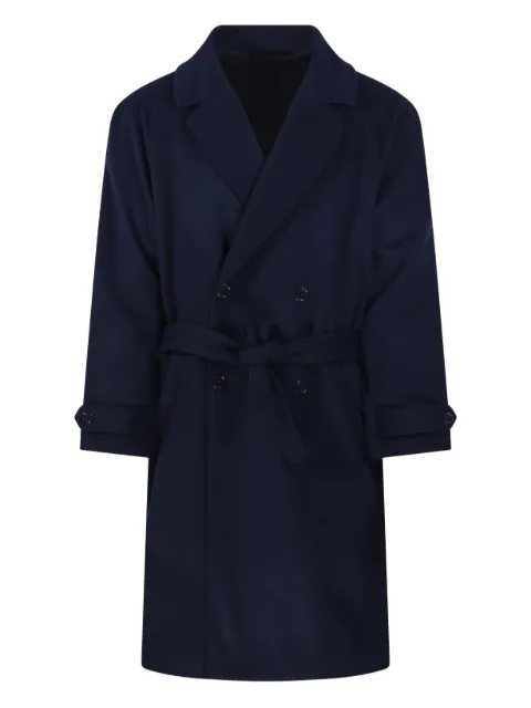 MARCO COPPOLA 2.1 belted double-breasted coat