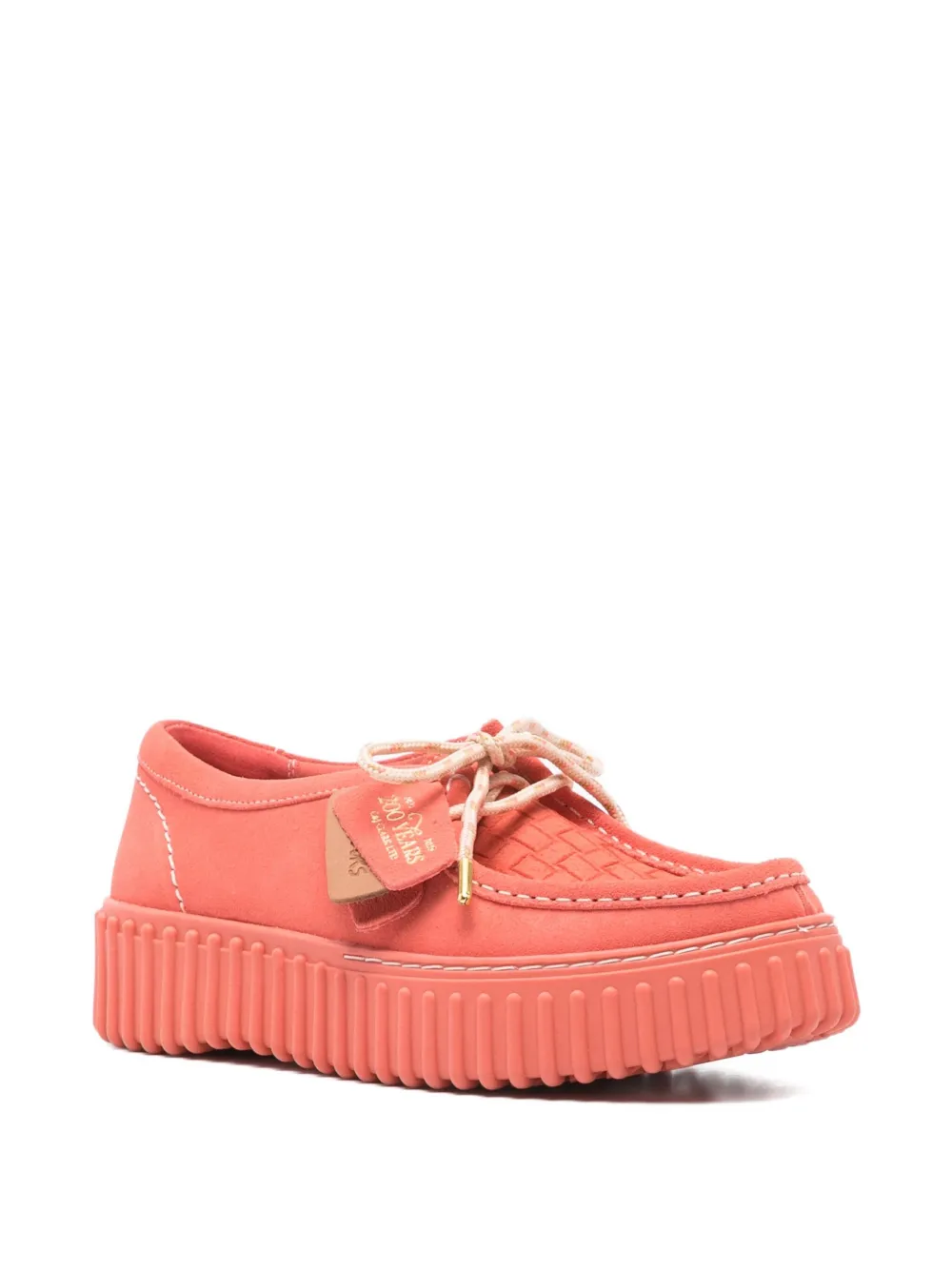 Clarks Torhill loafers - Rood