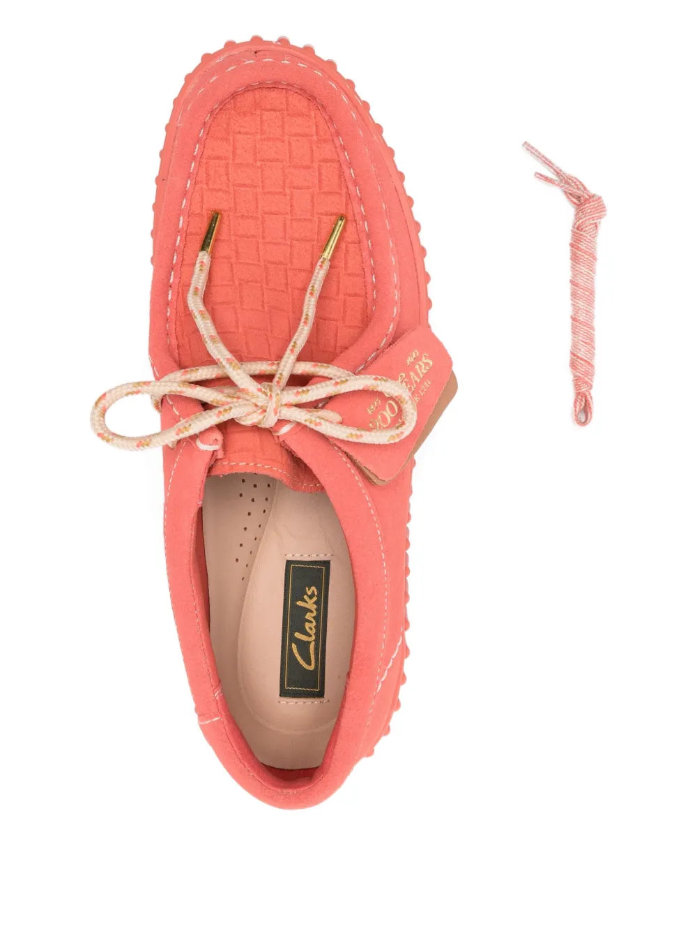 Clarks Torhill loafers Red