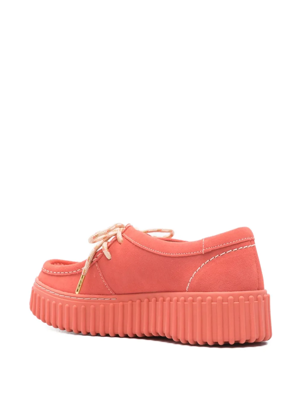 Clarks Torhill loafers Red