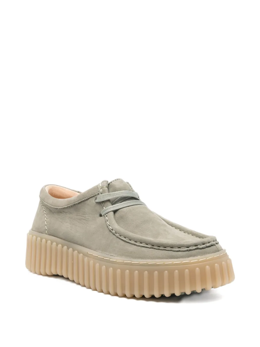 Clarks Torhill derby shoes Green