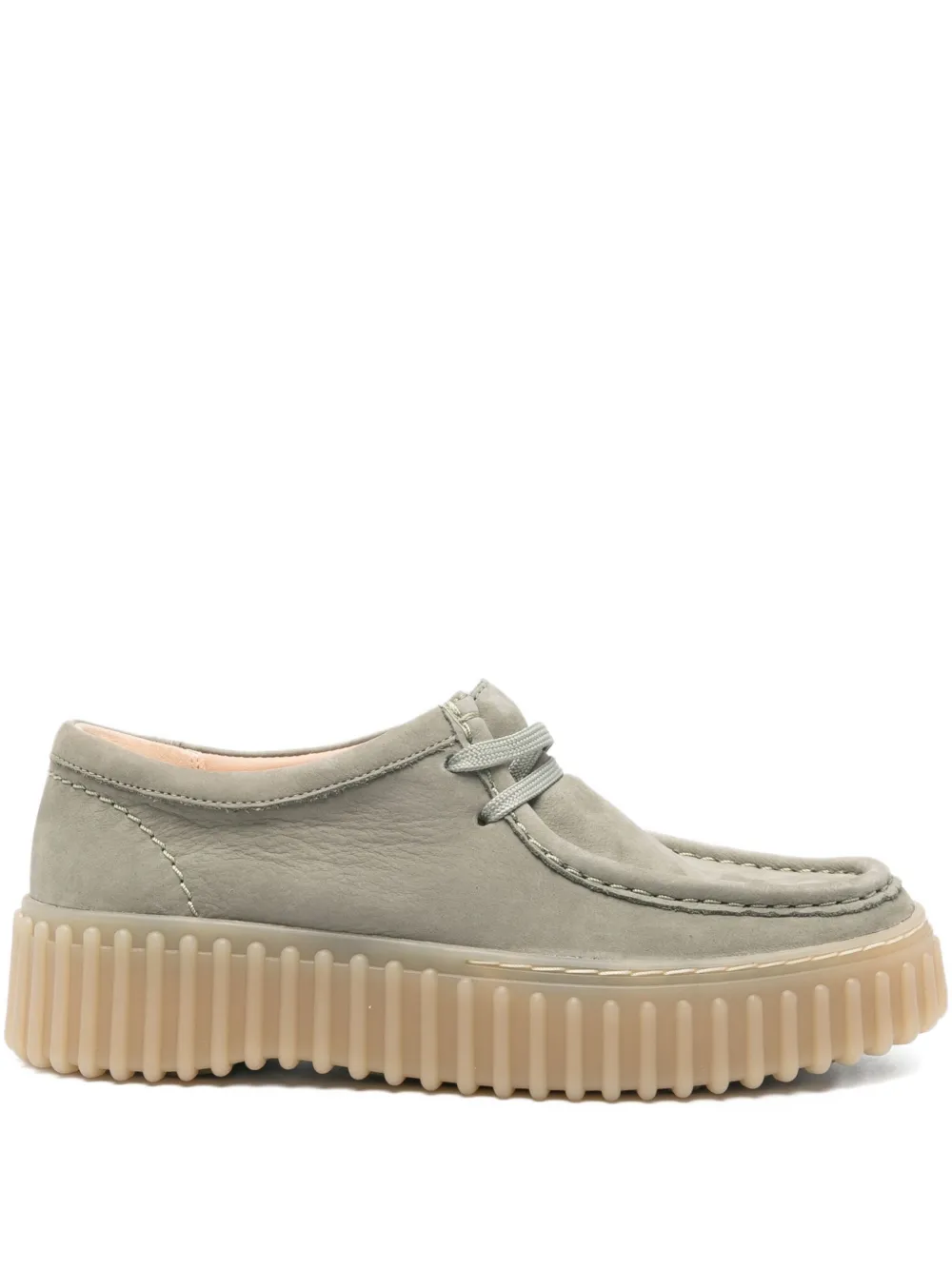 Clarks Torhill derby shoes Green