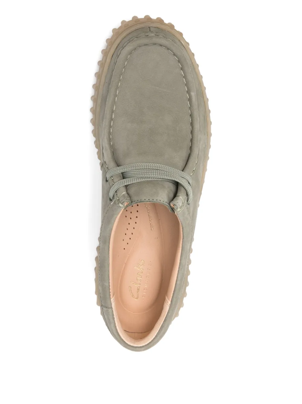 Clarks Torhill derby shoes Green