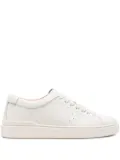 Clarks Craft leather perforated sneakers - White