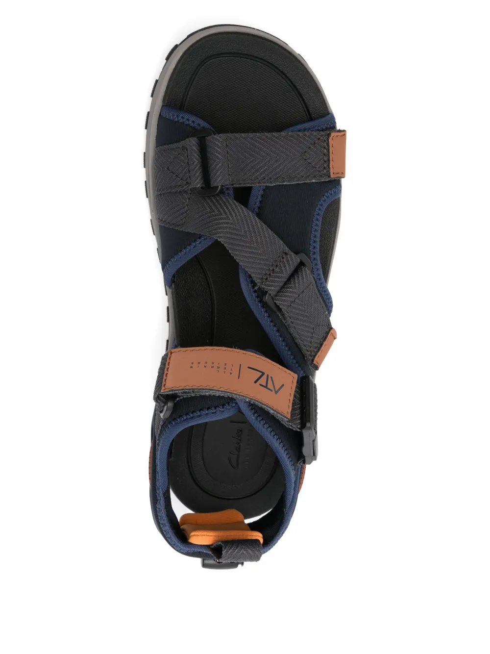 Clarks ATL Trek Tide touch-strap sandals Blue