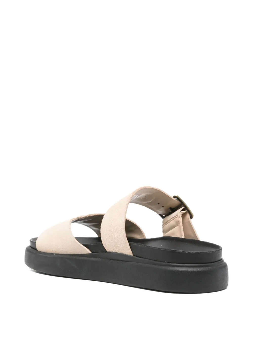 Clarks Aristella buckled sandals Neutrals