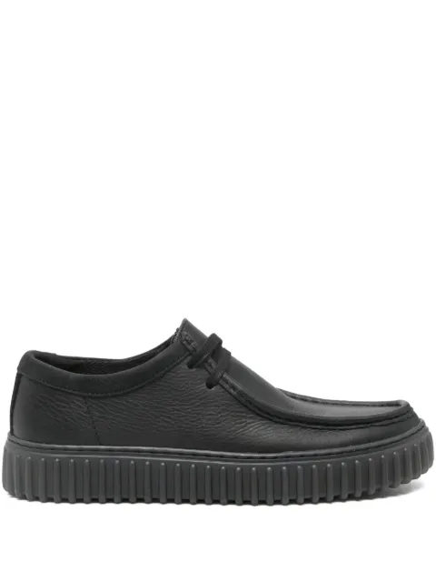 Clarks Torhill leather derby shoes