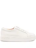 Clarks Mayhill lace-up platform sneakers - White