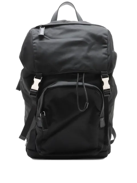 Prada Pre-Owned 2024 buckled backpack