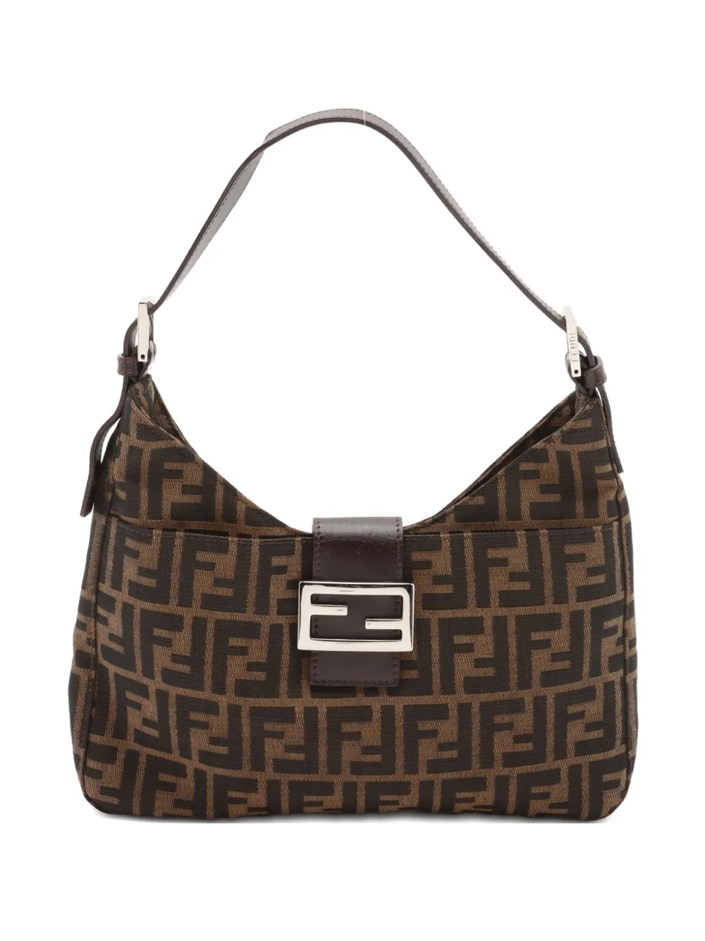 Fendi Pre-Owned Zucca monogram shoulder bag | Brown | Image 1