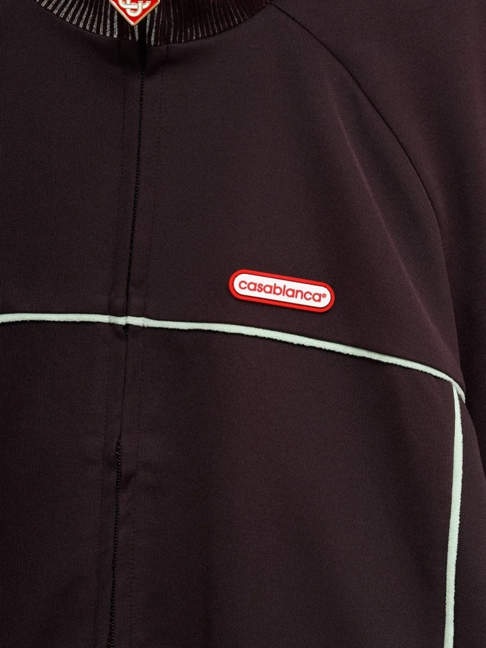 Casablanca Tricot trainingsjack Rood