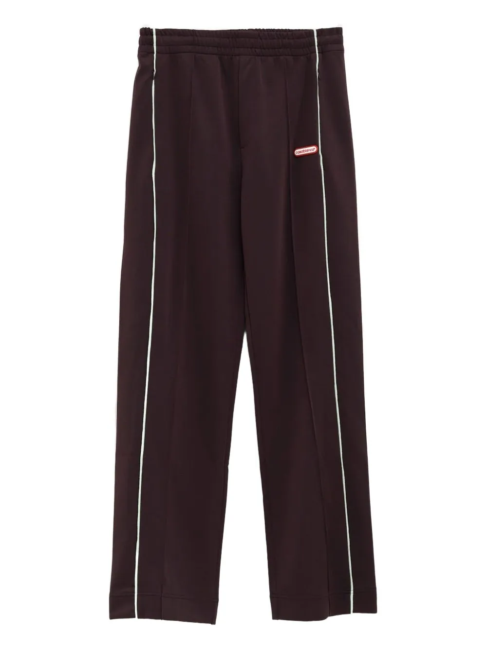 Casablanca logo-patch track pants | Red | Image 1