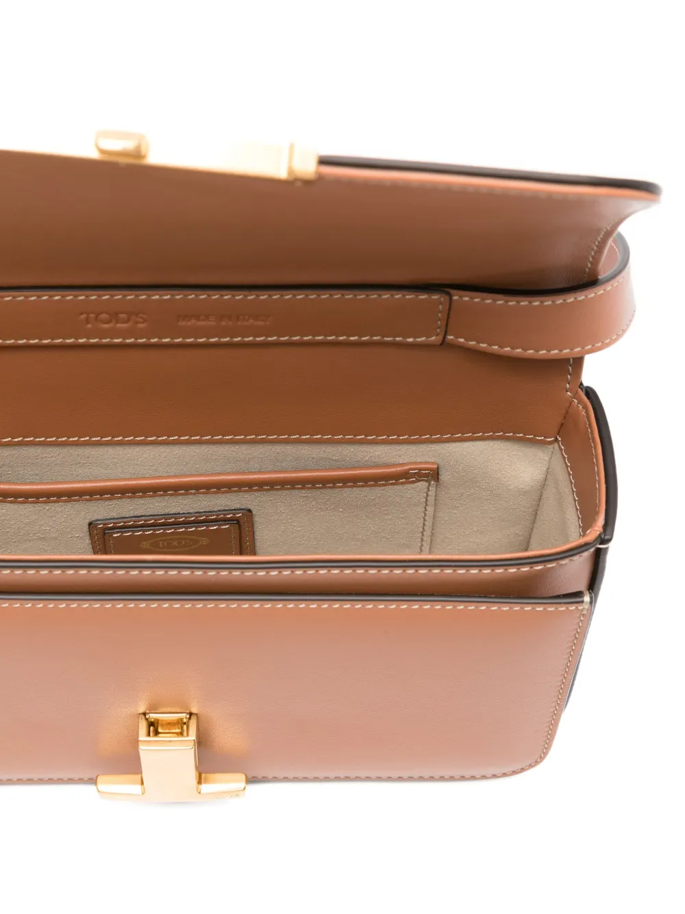 Tod's Leren crossbodytas Bruin