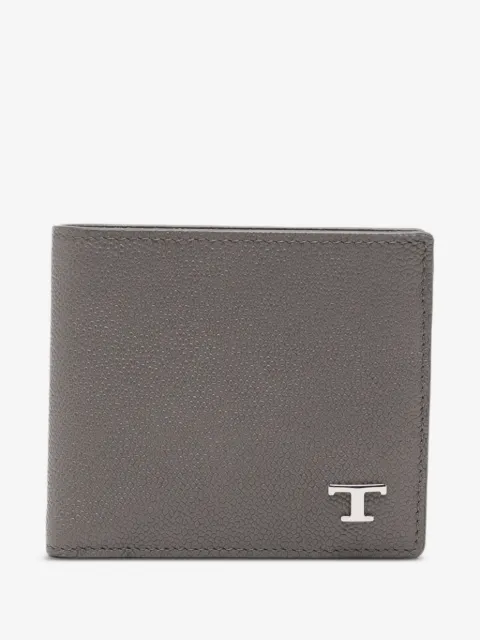 Tod's logo-plaque leather wallet
