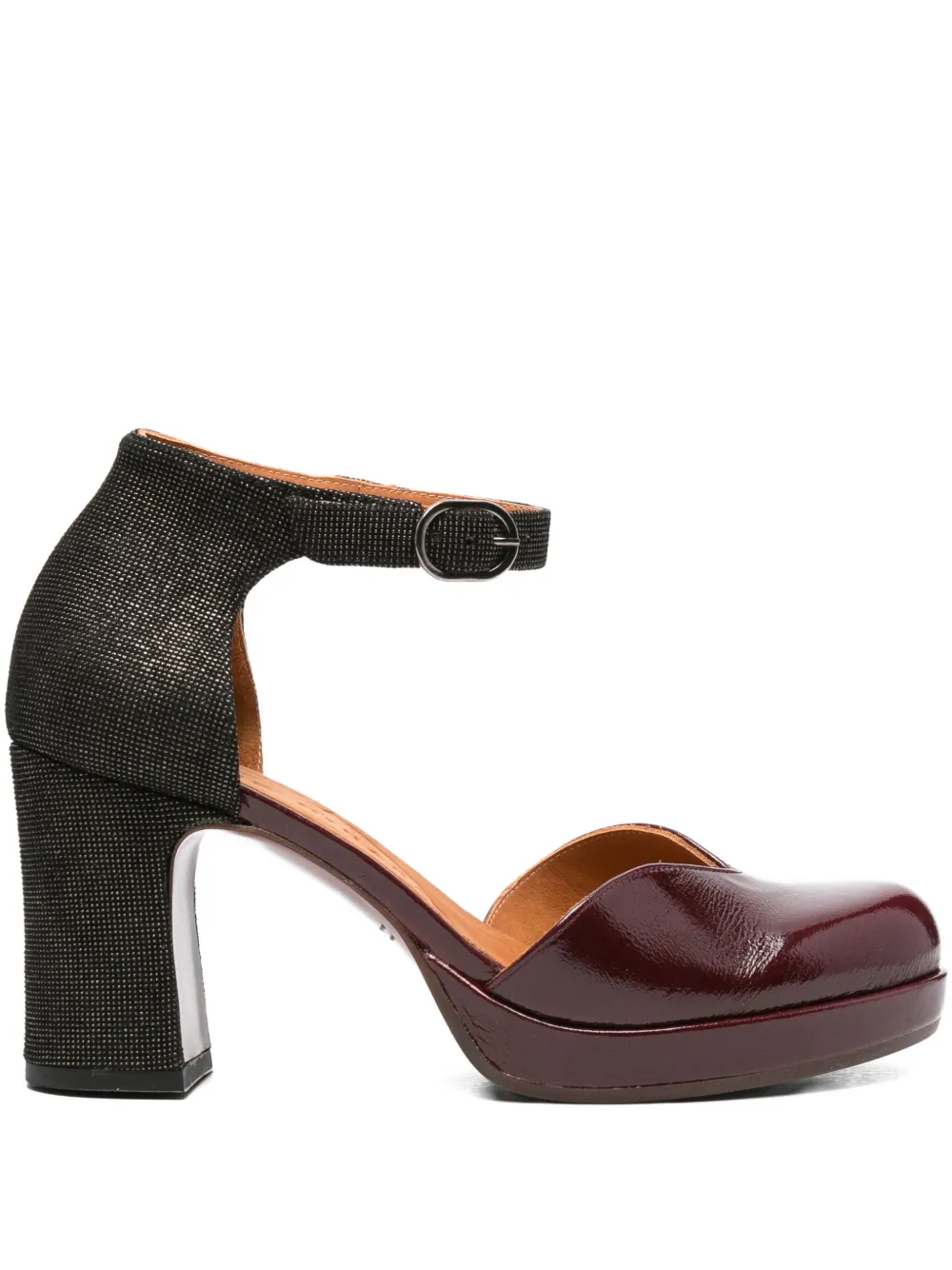 Chie Mihara 80mm Damaho ankle-strap block-heel sandals | Red | Image 1